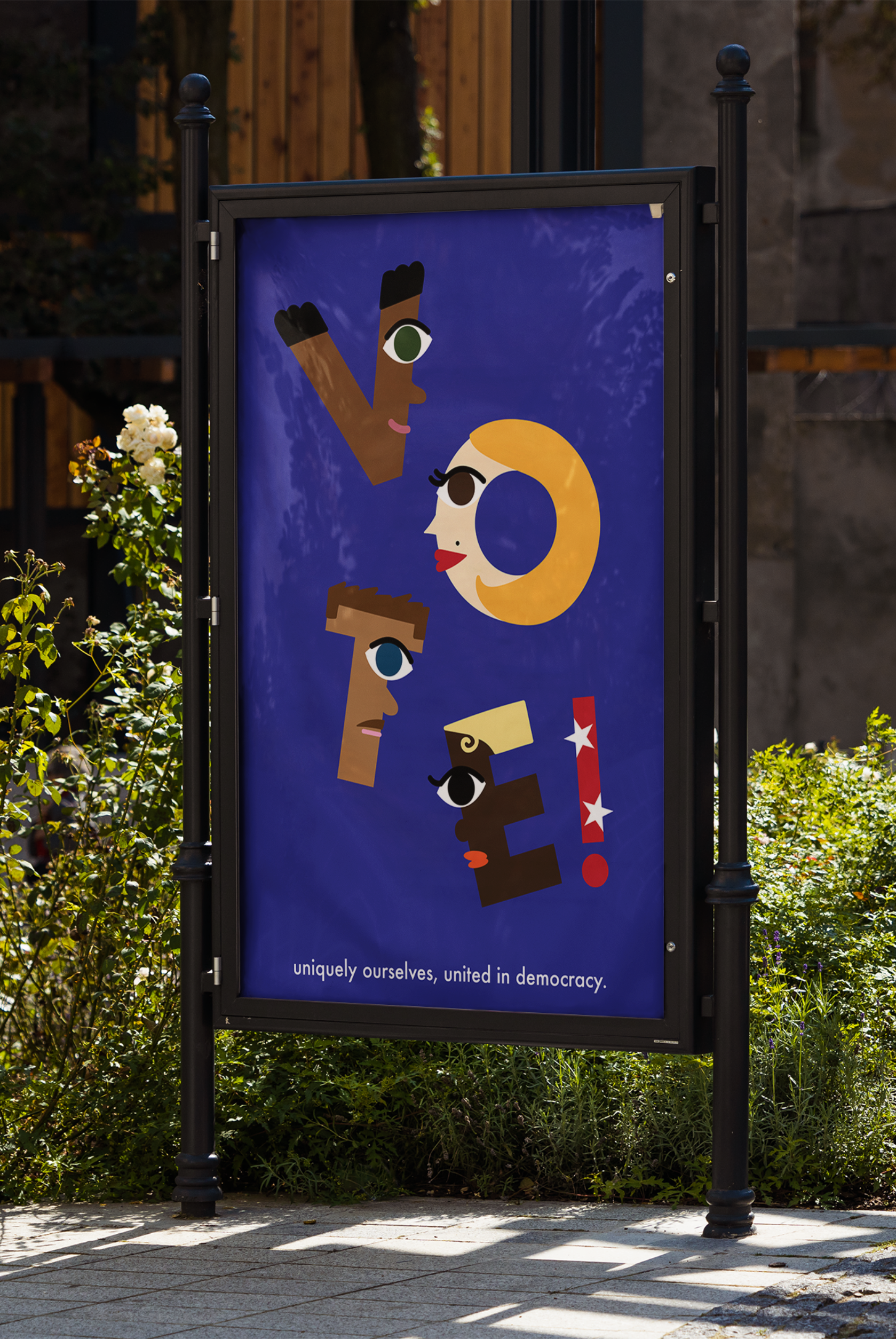 Voting Poster Mockup