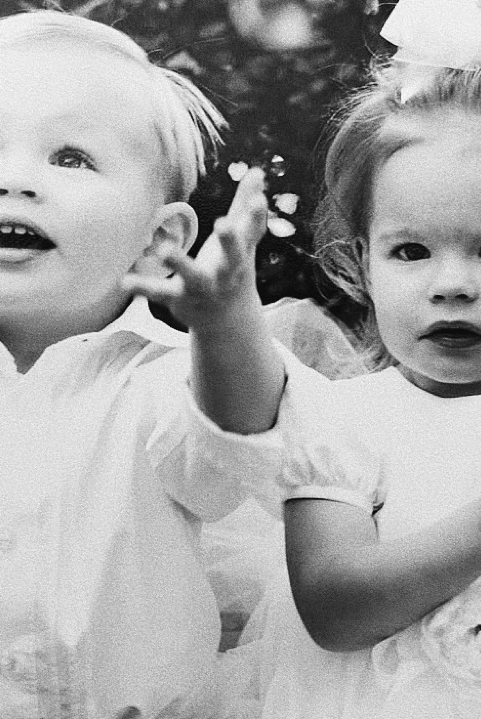 Portrait of Holden Hannon and his Twin, Hope Hannon, as children